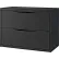 Armoire à dossiers latérale Interion® Premium à 2 tiroirs, formats Legal et Letter, 36" de largeur x 18" de profondeur x 28" de hauteur, noire