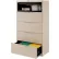 Armoire à dossiers latérale Interion® Premium à 5 tiroirs, format Letter, 36" de largeur x 18" de profondeur x 64-1/2" de hauteur, couleur mastic
