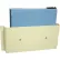 Poche murale Omnimed® grand format, 43,2 cm (L) x 24,8 cm (H), revêtement en poudre beige
