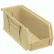 Bac de rangement suspendu et empilable en plastique Global Industrial™, 27,6 cm (L) x 10,5 cm (l) x 10,2 cm (H), beige - Quantité par paquet : 12