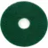 Global Industrial™ 13" Scrubbing Pad, Green, 5 Per Case