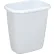 Corbeille de salle de bains Rubbermaid® 2958, 14 quarts, blanche