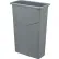 Poubelle Slim Global Industrial™, 23 gallons, grise