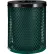 Global Industrial™ Outdoor Diamond Steel Trash Can With Flat Lid, 36 Gallon, Green