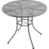 Table de café ronde d'extérieur Global Industrial™ 91 cm (36 po), treillis métallique, grise