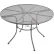 Table de café d'extérieur ronde Global Industrial™ de 48 pouces, en treillis d'acier, grise