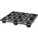 Palette automobile à plateau ouvert emboîtable, en plastique, accessible des 4 côtés, 48" x 45", capacité statique de 5 000 lb, noire