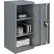 Armoire de rangement murale Global Industrial™, 13 3/4" de largeur x 12 3/4" de profondeur x 30" de hauteur, livrée montée, couleur grise