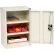 Armoire de rangement murale Global Industrial™, 18" de largeur x 12" de profondeur x 26" de hauteur, montée, blanche