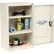 Armoire de rangement murale Global Industrial™, 19 7/8" de largeur x 14 1/4" de profondeur x 32 3/4" de hauteur, montée, blanche