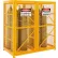 Armoire de rangement pour bouteilles Global Industrial™ à double porte, verticale, 60" de largeur x 30" de profondeur x 65" de hauteur, capacité de 18 bouteilles