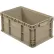 Conteneur Global Industrial™ à parois droites, empilable, monobloc, 24" de long x 15" de large x 11" de haut, gris