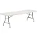 Table pliante en plastique Interion®, 30" x 96", blanche
