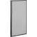 Interion® Office Partition Panel, 24-1/4"W x 42"H, Gray