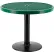 Table de café ronde d'extérieur Global Industrial™ 91 cm (36 po), hauteur 74 cm (29 po), métal déployé, verte