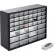 Armoire à tiroirs en plastique Global Industrial™, 44 tiroirs, 20" de largeur x 6-1/2" de profondeur x 16" de hauteur, noire