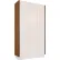 Panneau latéral en option pour les casiers en bois Global Industrial™, couleur cerisier