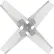 Pales de ventilateur de rechange pour le ventilateur soufflant Global Industrial™ de 42 pouces, modèle 600554