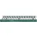 Convoyeur à rouleaux par gravité Global Industrial™ haute résistance, 18" de large, 5' de long, entraxe des rouleaux de 3"