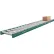 Global Industrial™ 18"W Heavy Duty Gravity Roller Conveyor, 10'L, 6" Roller Centers