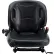 Siège ergonomique universel pour chariot élévateur Global Industrial™, avec suspension et dossier incurvé réglable