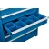 Kit de séparateurs pour tiroir de 6"H de l'armoire à tiroirs modulaire Global Industrial™, 36"W x 24"D, bleu