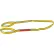 Global Industrial™ Élingue en polyester « Eye & Eye » de 6 pieds de long et 1 pouce de large – lb : 3 200/1 600/1 280 lb