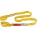 Élingue en polyéthylène Global Industrial™, haute résistance, type « œil à œil » avec bordure renforcée, 10 pieds de long – lb : 3 200/2 500/6 400 lb