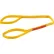 Global Industrial™ Poly Web Sling, Light Duty, Eye&Eye 4 Ft L x 1 In W-1200/950/2400 Lbs Cap