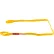 Élingue en polyéthylène Global Industrial™, usage léger, boucle à boucle, 10 pieds de long x 2 pouces de large – lb : 2 400/1 900/4 800 lb