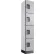 Armoire en bois Global Industrial™ à 4 étages et 4 portes, 12" de largeur x 15" de profondeur x 76" de hauteur, grise, montée