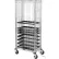 Nexel® Side Load Wire Tray Truck with 39 Tray Capacity