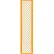Panneau de séparation grillagé Global Industrial™ Machinery, 30 cm de large, jaune