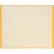 Panneau de séparation grillagé Global Industrial™ Machinery, 1,83 m de large, jaune