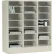 Armoire de rangement pour documents Tennsco 4075-CPY - 21 compartiments au format Letter - Couleur « Champagne Putty »