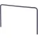 Global Industrial™ : châssis vertical de 26" pour chariot à panneaux réglables de 60" de long - Vendu par paire