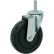 Roulette pivotante à tige filetée Faultless G460S-4 avec roue en polyoléfine de 4 pouces