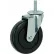 Roulette pivotante à tige filetée Faultless G460S-5 avec roue en polyoléfine de 5 pouces