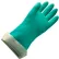 Gants en nitrile doublés de flocage, grande taille – 18 mil, taille 9 – 1 paire – Quantité par paquet : 12