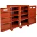 Armoire de rangement polyvalente Crescent JOBOX à 2 portes, 60" de largeur x 24" de profondeur x 60" de hauteur