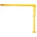 Abell-Howe® Light Duty Floor Crane 4S0029 1000 Lb. Cap. 12' Span 12' Under Beam Height