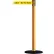 Barrière à sangle rétractable Tensabarrier®, sangle jaune « Attention » de 2,3 m (7-1/2 pi), poteau jaune de 94 cm (37 po)