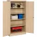 Armoire de rangement Tennsco® Standard, poignée tournante, 36" de largeur x 24" de profondeur x 72" de hauteur, couleur sable, à monter