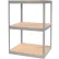 Étagère de rangement pour dossiers Global Industrial™ sans bacs, 42" de largeur x 30" de profondeur x 60" de hauteur - Gris