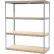Étagère de rangement pour dossiers Global Industrial™ sans bacs, 72" de largeur x 30" de profondeur x 84" de hauteur - Gris