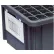 Porte-étiquettes Quantum à grille conductrice divisible LBL3X5CO - 5x3, lot de 6