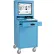 Global Industrial™ Mobile LCD Computer Cabinet, Blue, Unassembled