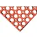 Tapis anti-fatigue et drainant Apache Mills TruTread™, épaisseur 7/8", dimensions 3' x 5', couleur rouge