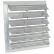 Volet pour ventilateur d'extraction TPI, 51" de largeur x 51" de hauteur x 3" de profondeur