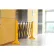 Xpandit® Plastic Expandable Barricade, 139" Expanded Length, Yellow/Black